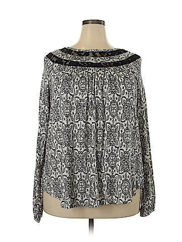 Faded Glory Long Sleeve Top (view 1)