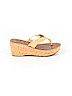 Carlos by Carlos Santana Brown Wedges Size 7 1/2 - photo 1