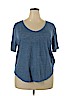 Old Navy Blue Short Sleeve Top Size XXL - photo 1