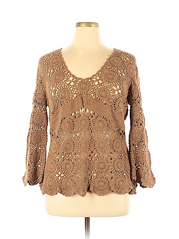 Tribal Pullover Sweater (view 1)