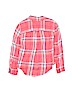 Mudd 100% Rayon Pink Long Sleeve Button-Down Shirt Size 7 - photo 2