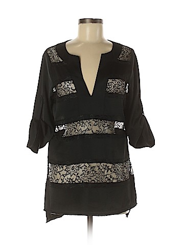 BCBGMAXAZRIA 3/4 Sleeve Blouse (view 1)