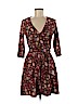 Bebop Burgundy Casual Dress Size M - photo 1