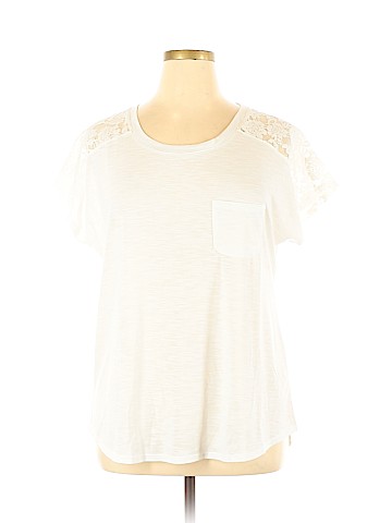 Paper Tee Short Sleeve Top (view 1)