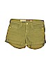 Pilcro and The Letterpress Green Denim Shorts Size 29 waist - photo 1