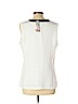 Emerson Rose 100% Polyester White Sleeveless Blouse Size L - photo 2