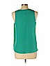 Forever 21 100% Polyester Teal Sleeveless Blouse Size L - photo 2
