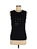 Akris Punto Black Sleeveless Top Size 8 - photo 1