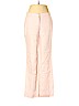 H&M 100% Linen Pink Linen Pants Size 8 - photo 1