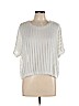 Zara W&B Collection White Pullover Sweater Size L - photo 1