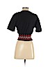 Zara Black Short Sleeve Top Size S - photo 2