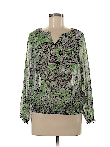 Liz Claiborne Long Sleeve Blouse (view 1)