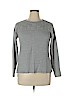 St. John's Bay Gray Pullover Sweater Size XL - photo 1