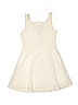 Zunie 100% Polyester Ivory Special Occasion Dress Size 10 - photo 1