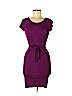 Planet Gold 100% Polyester Purple Casual Dress Size M - photo 1