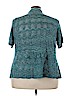 Faded Glory 100% Acrylic Blue Cardigan Size 4X - photo 2