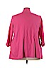 Karen Scott 100% Cotton Pink Cardigan Size 3X - photo 2
