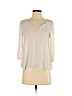 Babaton Ivory 3/4 Sleeve Blouse Size XXS - photo 1