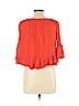 Forever 21 Orange 3/4 Sleeve Blouse Size M - photo 2