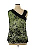 DressBarn Green Sleeveless Top Size 1X - photo 2