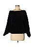Zara 100% Polyester Black Pullover Sweater Size M - photo 1
