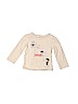 Gymboree 100% Cotton Graphic Ivory Long Sleeve T-Shirt Size 18-24 mo - photo 1