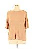 LC Lauren Conrad Orange Short Sleeve Top Size XL - photo 1