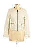 Forever 21 100% Polyurethane Ivory Faux Leather Jacket Size M - photo 1