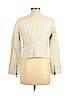 Forever 21 100% Polyurethane Ivory Faux Leather Jacket Size M - photo 2