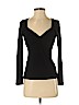 Reformation Black Long Sleeve Top Size S - photo 1