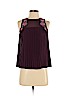 American Eagle Outfitters 100% Polyester Burgundy Sleeveless Blouse Size XS - photo 1