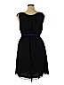 Elle 100% Polyester Black Casual Dress Size 1X - photo 2