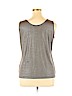 Travelers by Chico's Silver Sleeveless Top Size XL (3) - photo 2