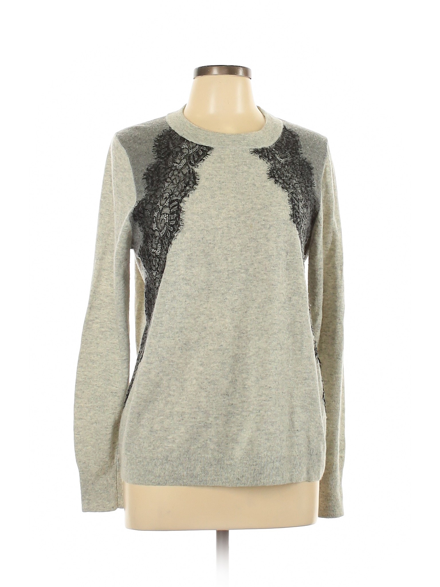 J.Crew Women Gray Pullover Sweater L | eBay