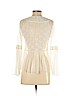 Forever 21 Ivory Long Sleeve Blouse Size S - photo 2