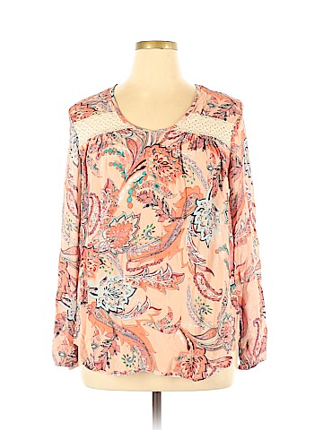 Karen Kane Long Sleeve Blouse (view 1)