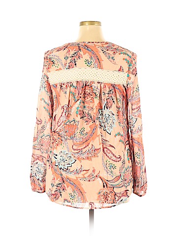 Karen Kane Long Sleeve Blouse (view 2)