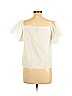 Aqua Ivory Short Sleeve Blouse Size L - photo 2