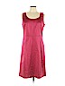 H&M 100% Polyester Pink Casual Dress Size 14 - photo 1