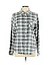 Pendleton 100% Cotton Gray Long Sleeve Button-Down Shirt Size L - photo 1