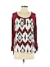 Rewind Burgundy Long Sleeve Top Size S - photo 1