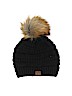 C.C. Couture 100% Acrylic Solid Black Beanie One size - photo 1