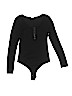Garage 100% Rayon Black Bodysuit Size L - photo 1
