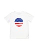 Hurley 100% Cotton Graphic White Short Sleeve T-Shirt Size M (kids) - photo 1