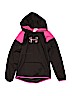Heat Gear by Under Armour 100% Polyester Black Pullover Hoodie Size L (youth) - photo 1