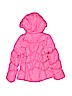 London Fog 100% Polyester Solid Pink Coat Size 7 - photo 2