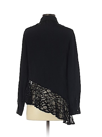 Jay x Jay Godfrey Long Sleeve Silk Top (view 2)