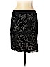 Ann Taylor LOFT 100% Cotton Black Casual Skirt Size 10 (petite) - photo 1