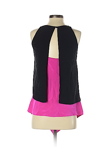 Hunter Bell Sleeveless Silk Top (view 2)