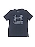 Under Armour Gray Active T-Shirt Size L (youth) - photo 1